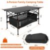 1932378889548730368.jpg 1Pc Folding Camping Table Portable Lightweight Aluminum Roll-up Picnic BBQ Desk With Carrying Bag For Outdoor Beach Backyard Party Patio Fedex Shipping
