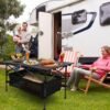 1932378893839503360.jpg 1Pc Folding Camping Table Portable Lightweight Aluminum Roll-up Picnic BBQ Desk With Carrying Bag For Outdoor Beach Backyard Party Patio Fedex Shipping