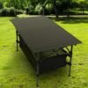 1932378895760494592.jpg 1Pc Folding Camping Table Portable Lightweight Aluminum Roll-up Picnic BBQ Desk With Carrying Bag For Outdoor Beach Backyard Party Patio Fedex Shipping